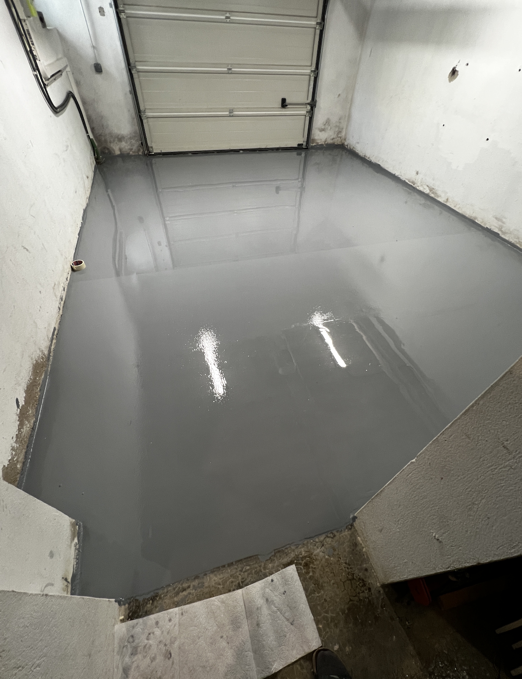 Résine de sol liquide